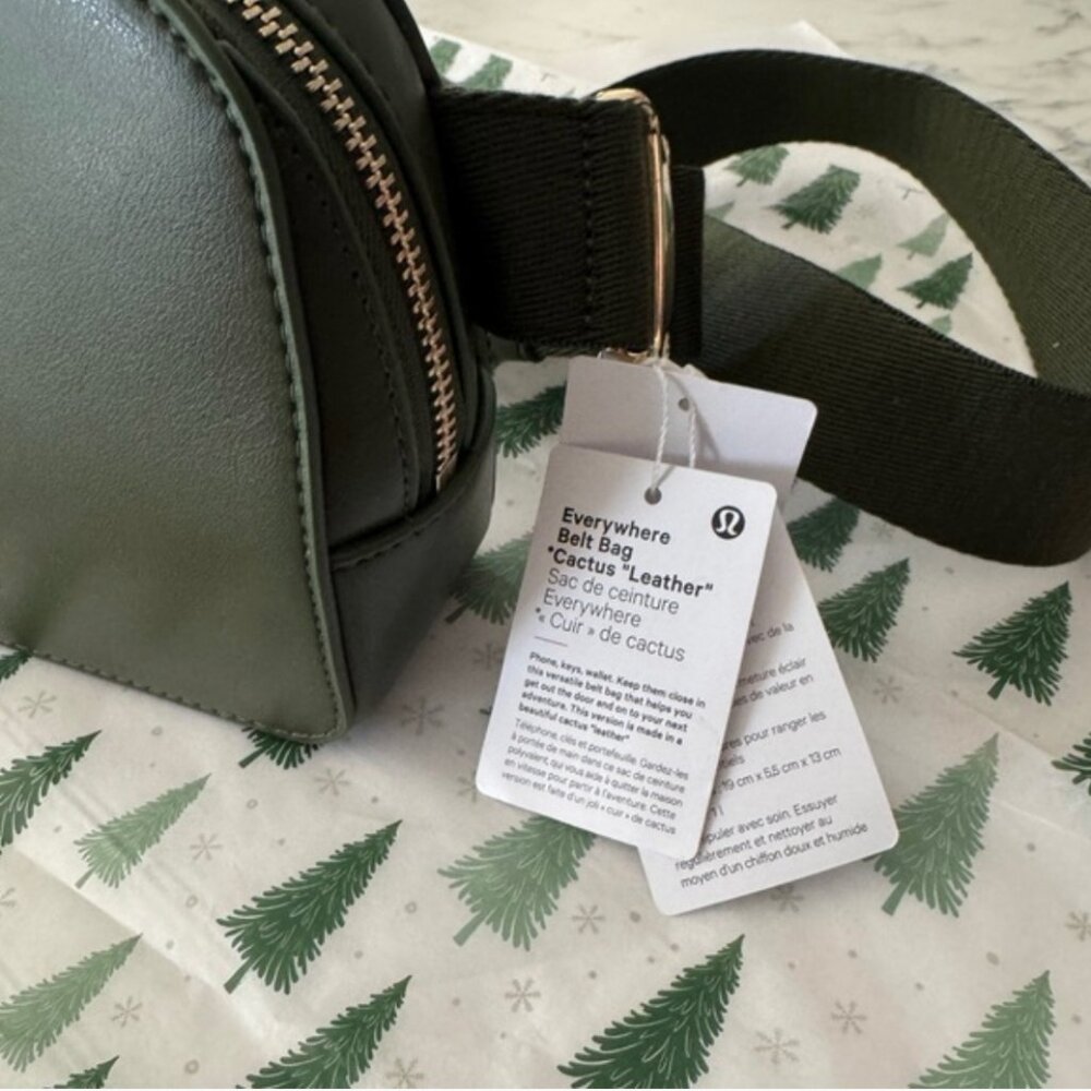 Lululemon | Everywhere Belt Bag 1L Leather Alternative NWT - Picture 9 of 13